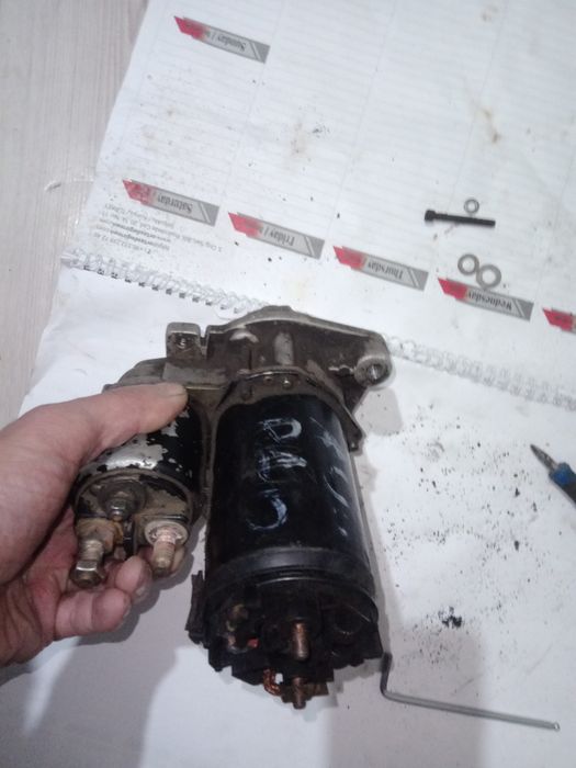 Стартор на мерседес