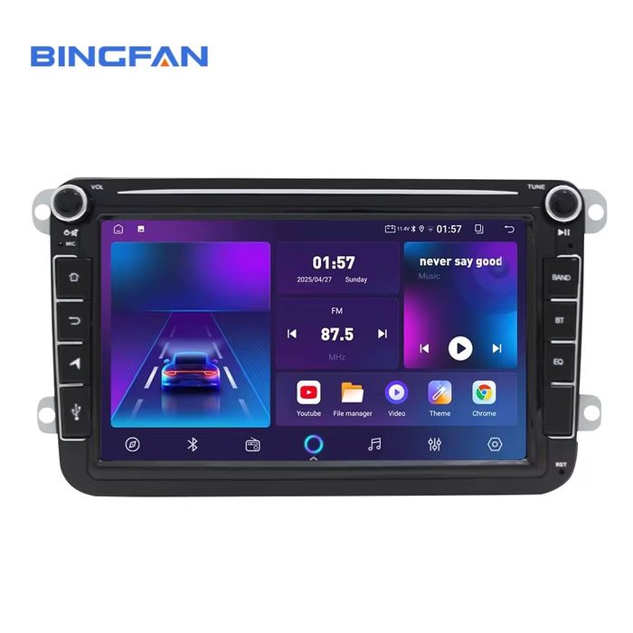 Мултимедия 8 инч VW Golf 5 6 Touran Passat Tiguan CarPlay Android Auto
