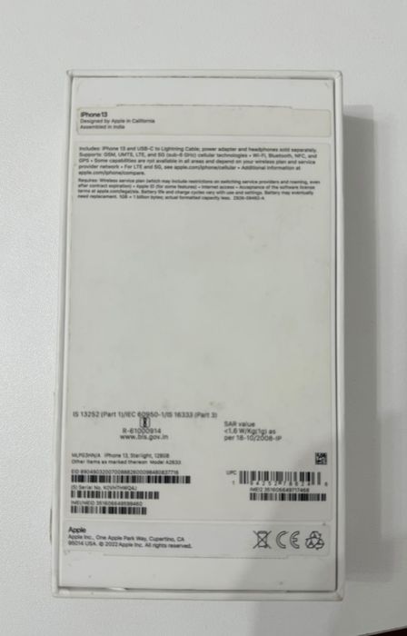 Iphone 13 128gb 76%