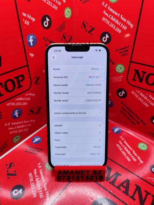 iPhone 13 Pro Amanet SZ Non Stop