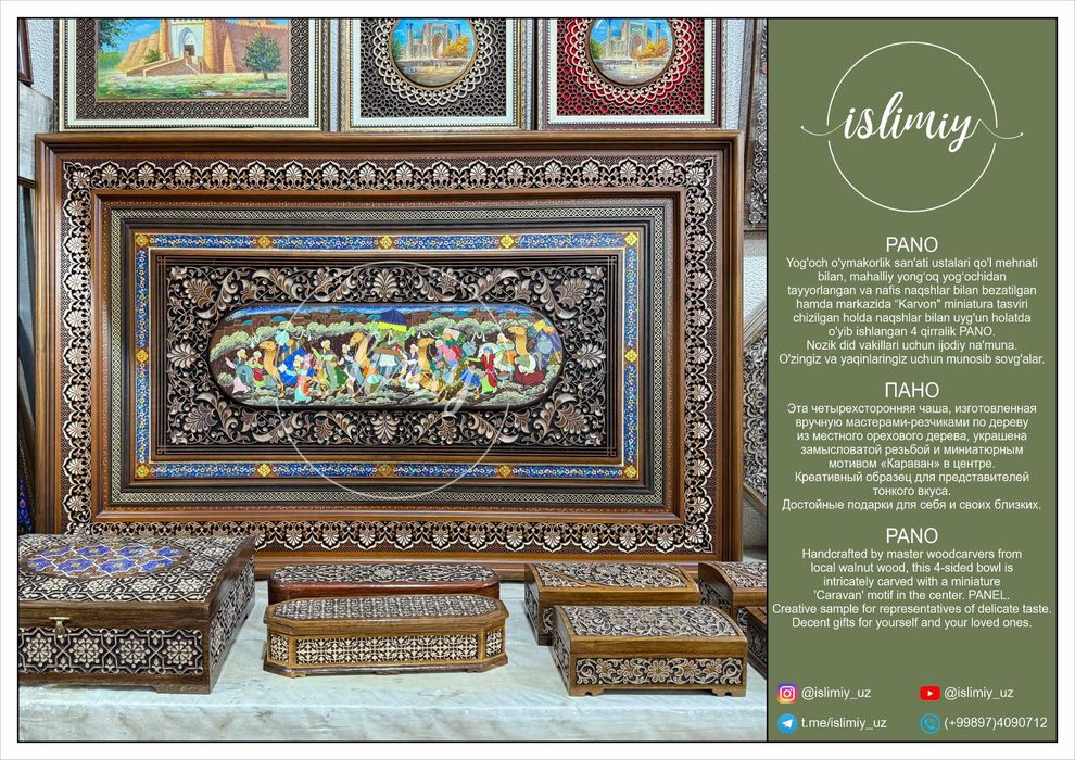 Pano, Пано, Panels. 1.10X70