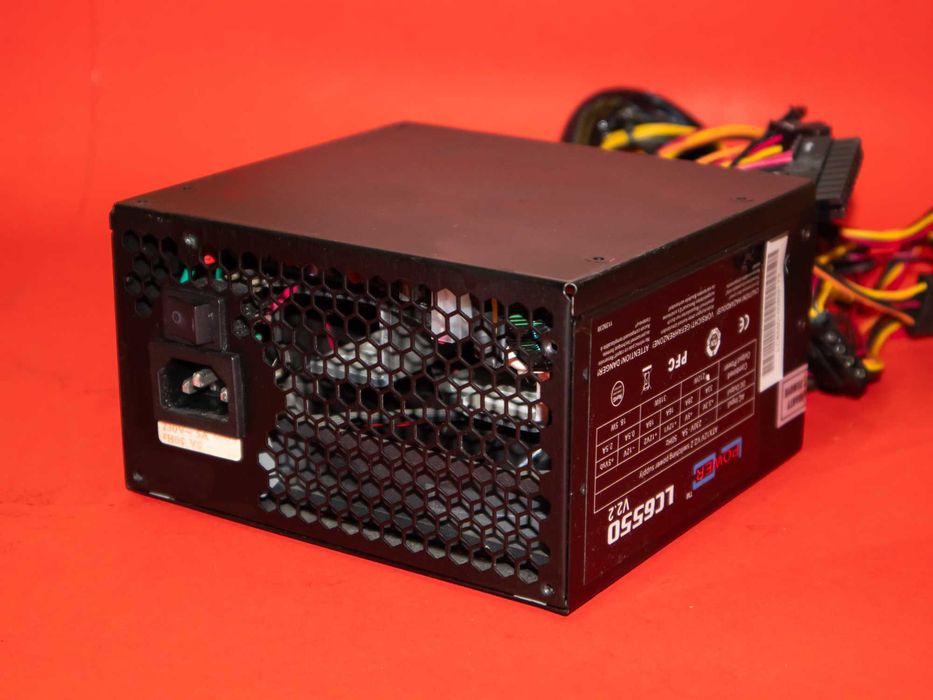LC POWER LC6550 V2.2 550W Компютърно захранване ATX PC PSU