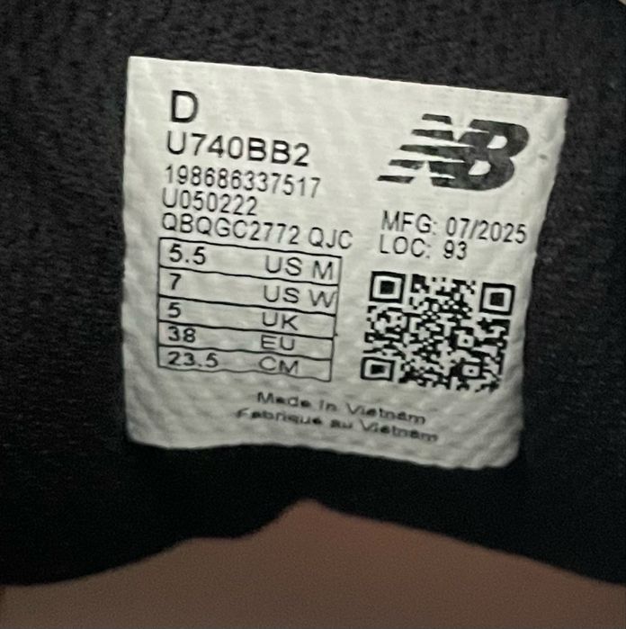 New Balance 740 оригинал