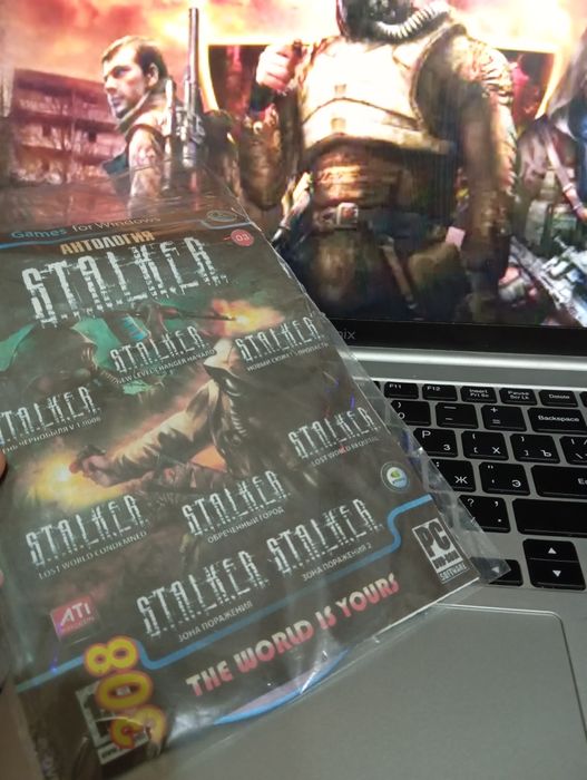 Диск с играми все части STALKER