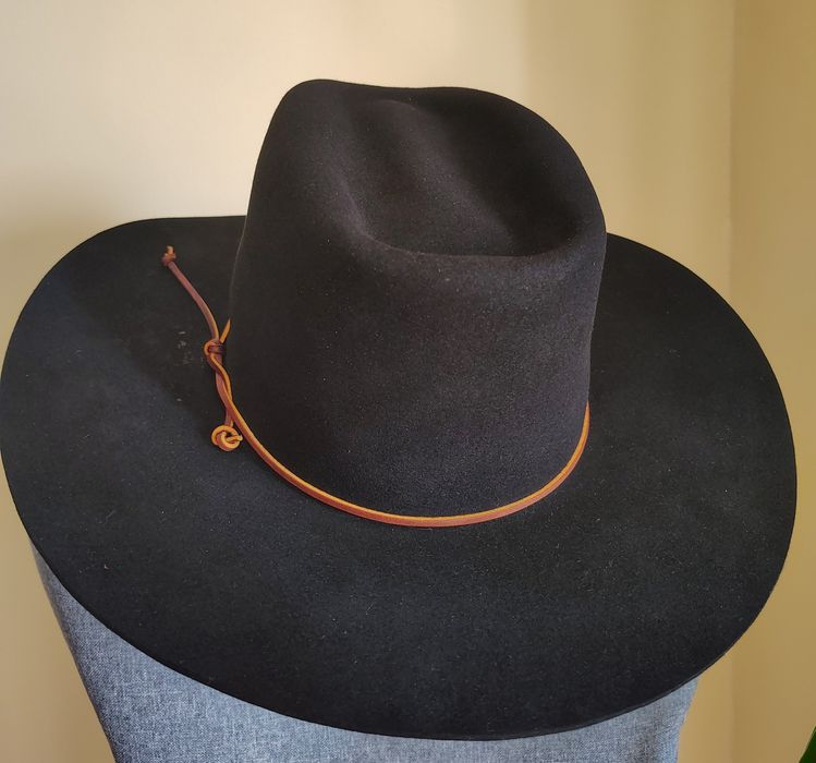 Pălărie Stetson cowboy western pinch front castor superbă