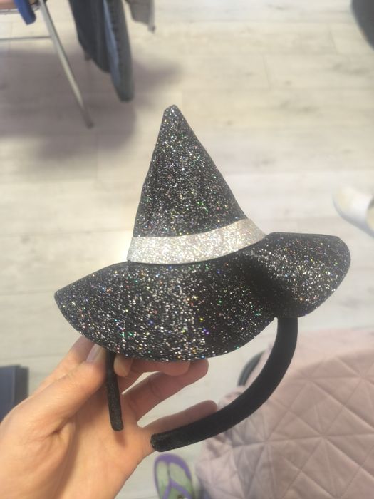 Карнавална рокля за момиче 3-4 год+ диадема с шапка