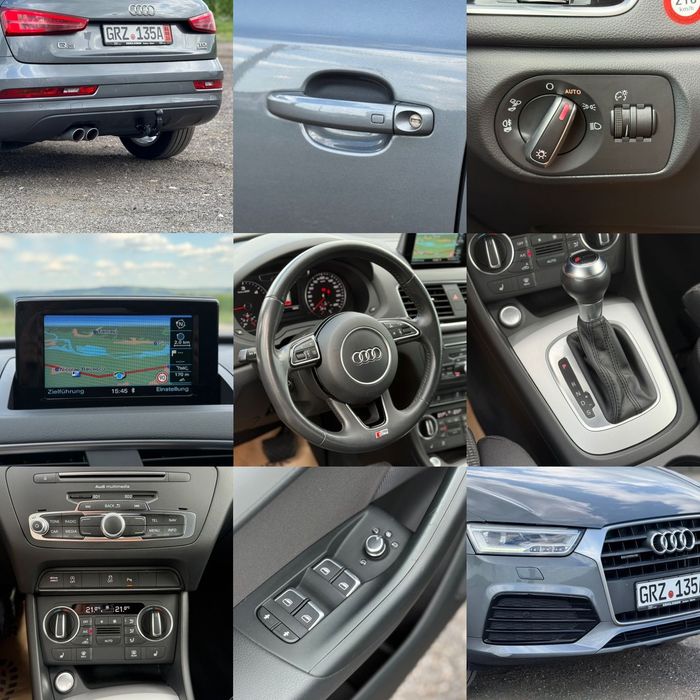 Audi Q3 Audi Q3 S-Line  2.0 Tdi 150 cp 2018 AUTOMAT 4x4 MATRIX