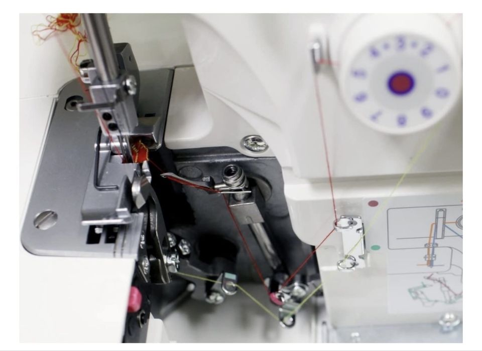 Продам оверлок janome 7034d новый