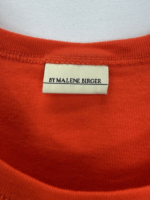 By Malene Birger червен памучен топ без ръкави размер S - чисто нов