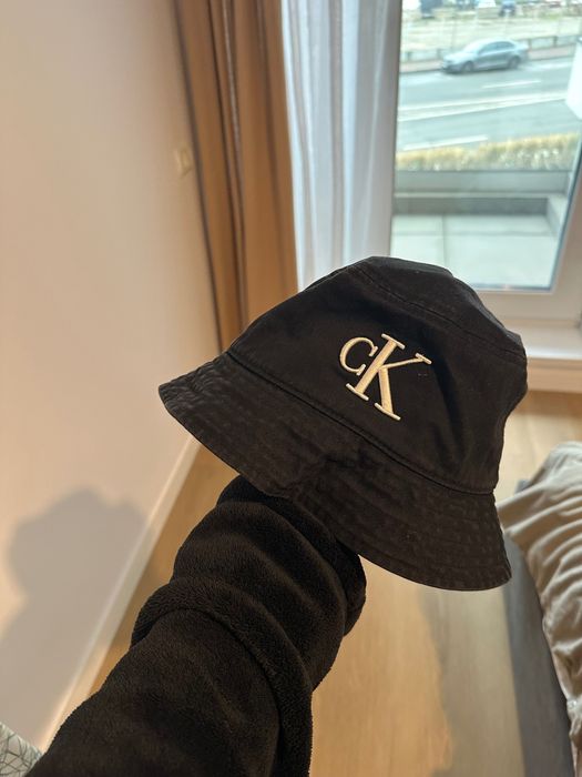 Pălărie tip găleată, Calvin Klein, unisex, neagră