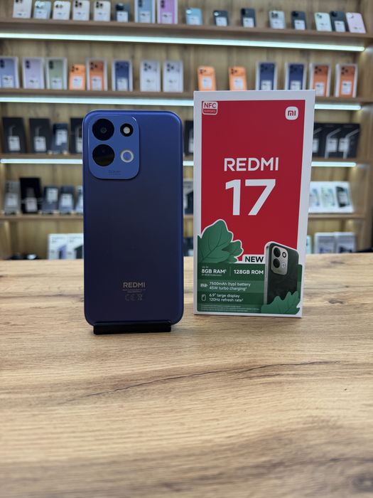 ‼️ Xiaomi Redmi 17 Deep Blue 128Gb/4Gb ram - Sanatate bat.100% - Garantie 12 luni
