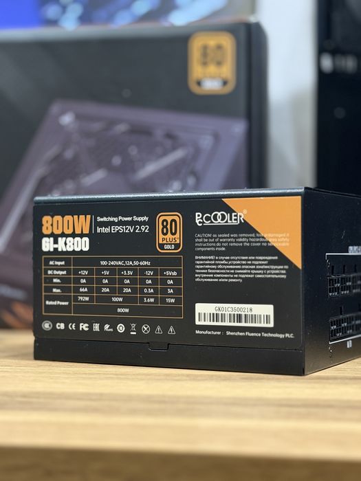Блок питания Pccooler 800W