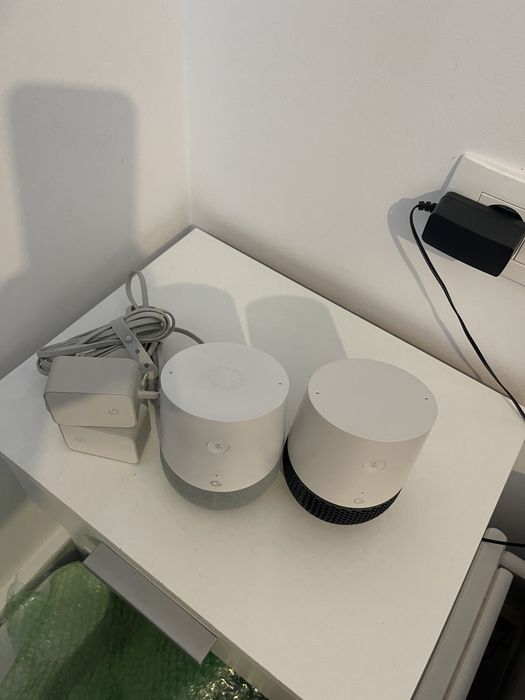 Boxa smart Google Home Speaker AI Gemeni set 2 buc stereo