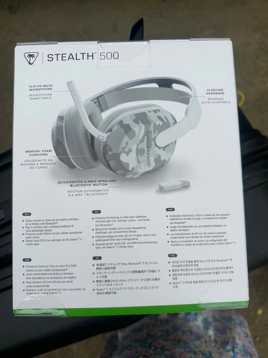 Căști Gaming Turtle Beach Stealth 500 Camo Arctic Xbox Wireless