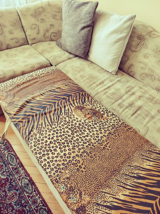 Ъглов разтегателен диван