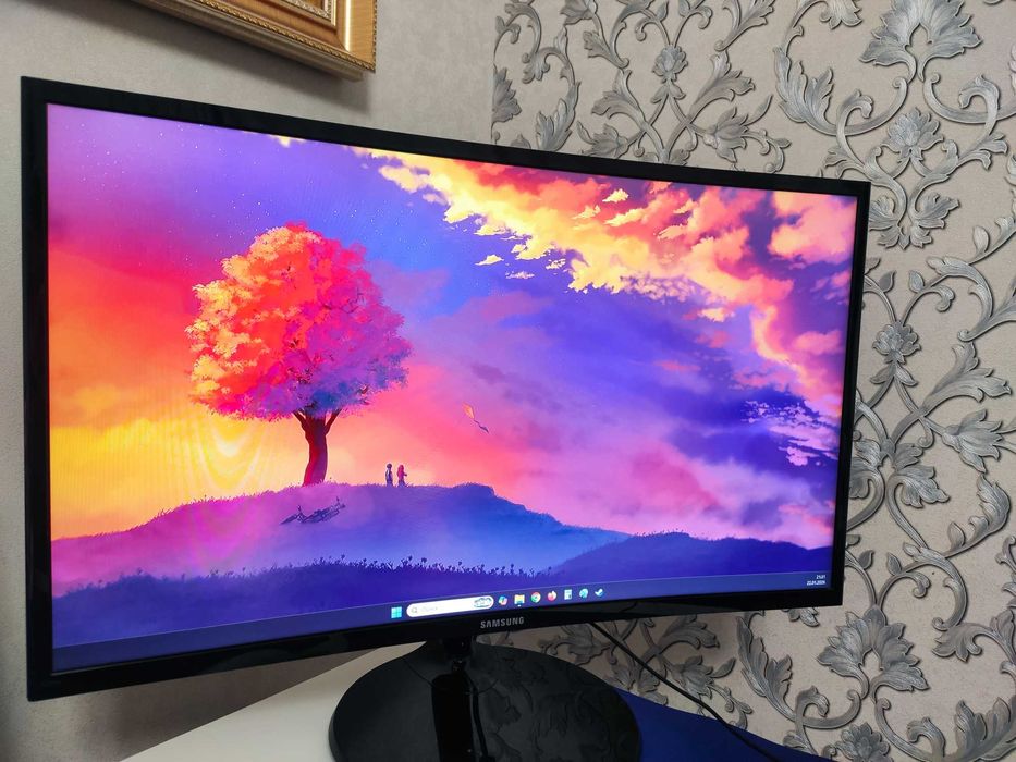 Монитор Samsung C27F390FHI черный