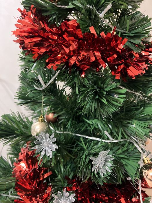 Готовая елка с игрушками