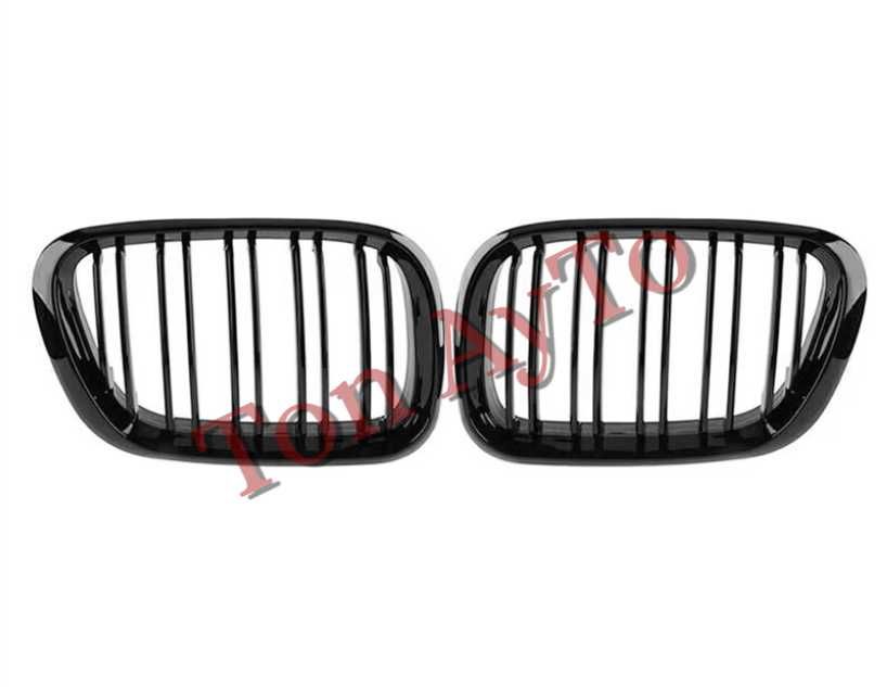 Двойни Бъбреци БМВ BMW Х5 Х6 1999 - 2003 Черен Гланц Решетки