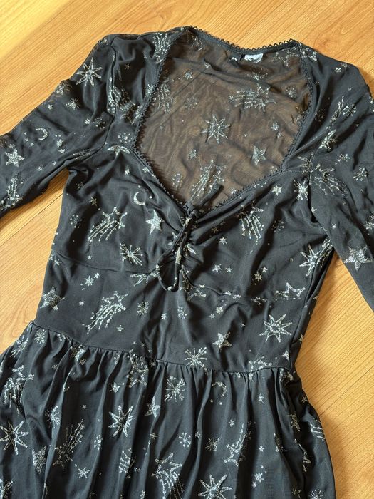 Черна празнична рокля H&M