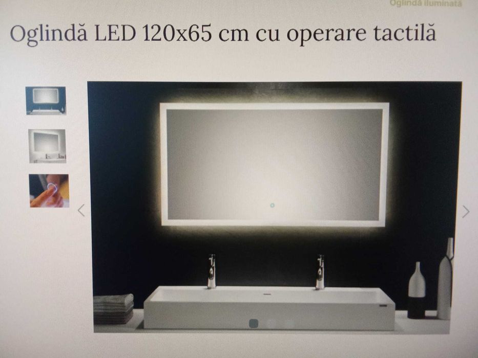 OGLINZI LED Baie diferite dimensiuni de la 450 lei