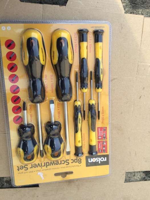 Surubelnite Anglia Rolson 8pcs screwdriver 90590