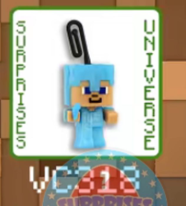 Играчки от колекцията на kinder joy Minecraft