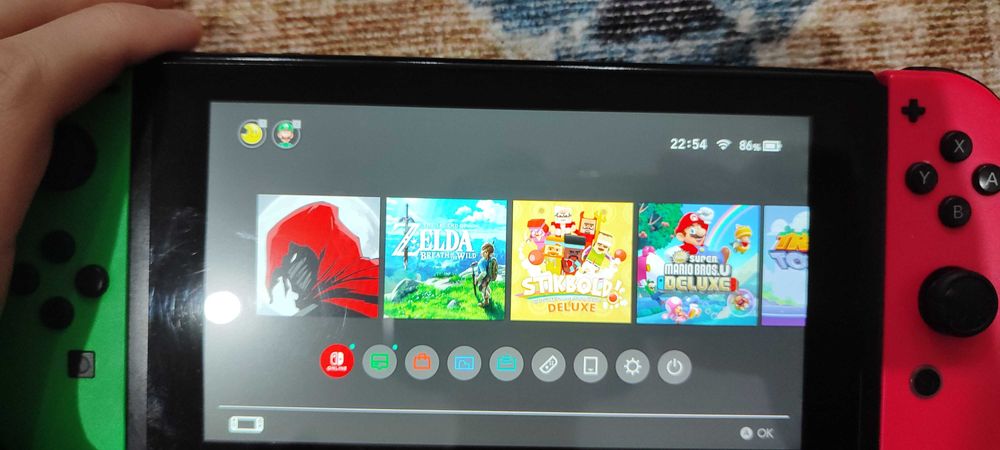 Nintendo switch бу и 10 игр на него
