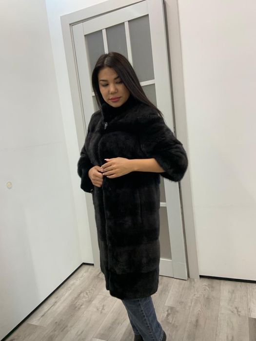 Шуба НОРКОВАЯ новая