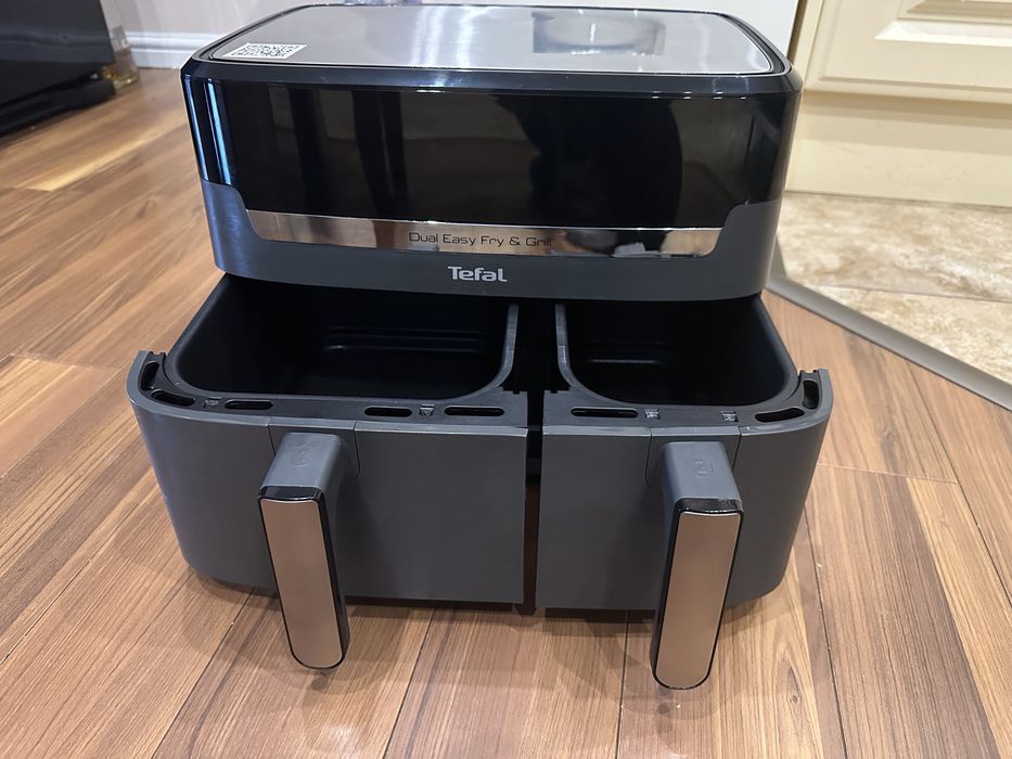 Airfrayer Tefal friteuza cu aer cald Dual Easy Fry&Grill