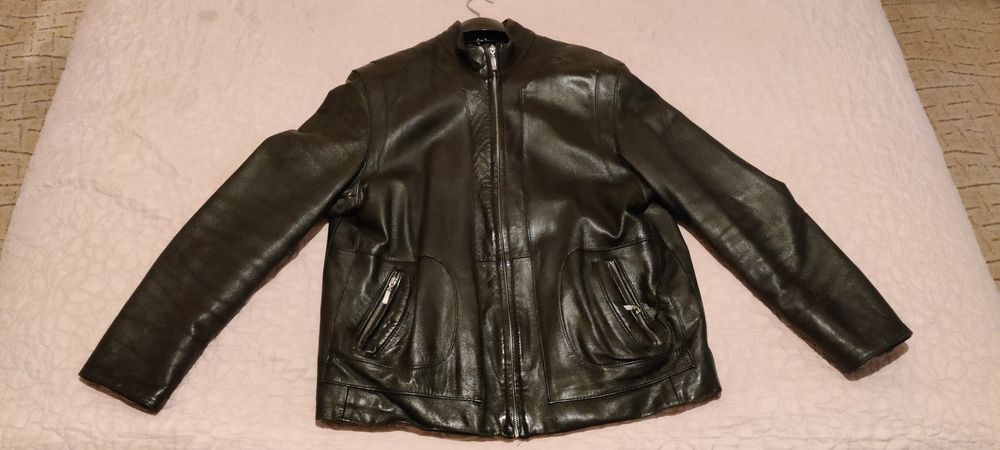 Кожено яке от телешки бокс