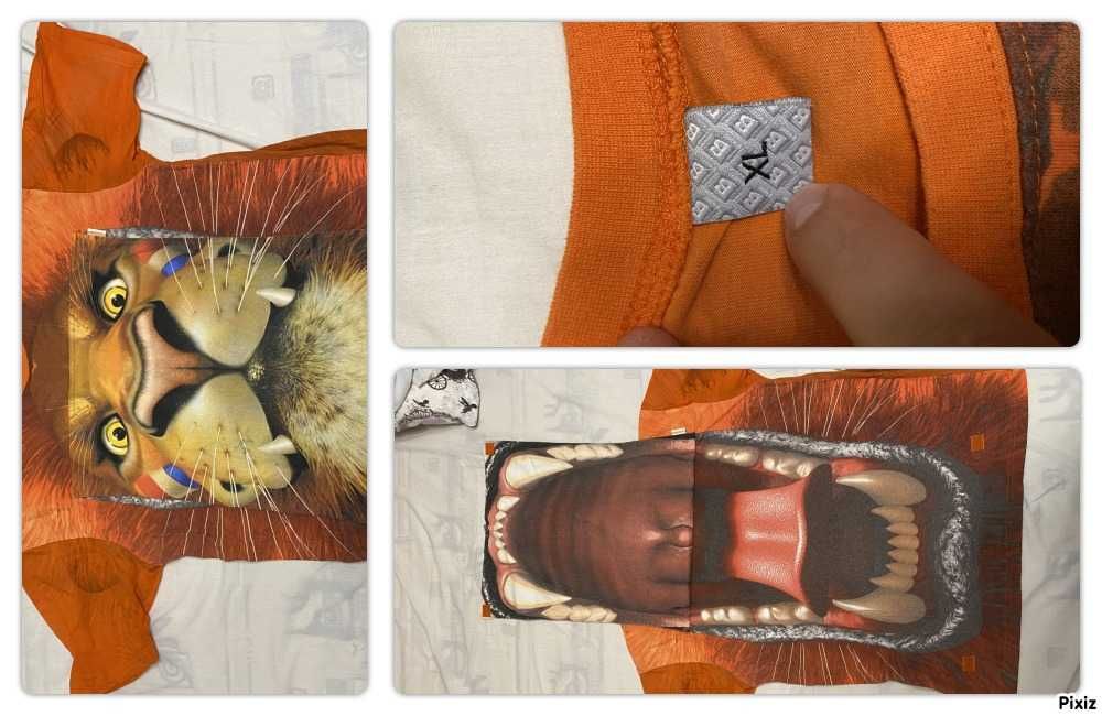 Тениски DC Comics Tiger and Lion XXL