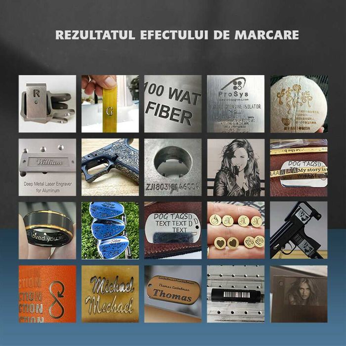 Gravator laser Fiber 30 W Profesional SarVok 60 LUNI GARANTIE!