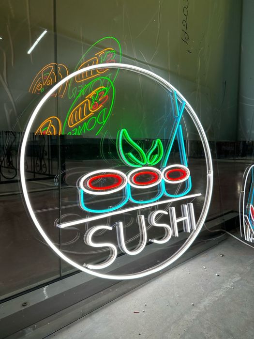 Неоновая Вывеска РЕКЛАМА