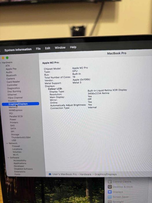 Apple MacBook PRO 16 2023, M2 Pro, 19-Core GPU
