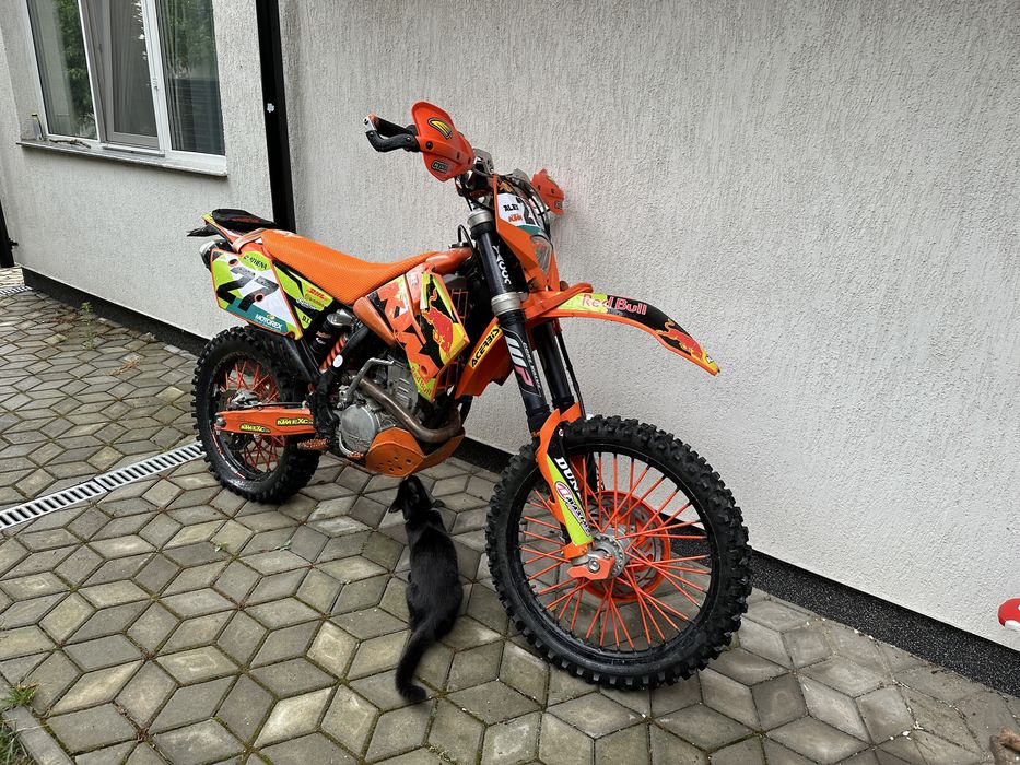Ktm exc 250 ,2009, pornire electrica