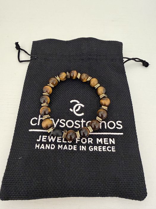 Vand Bratara TigerEye Chrysostomos