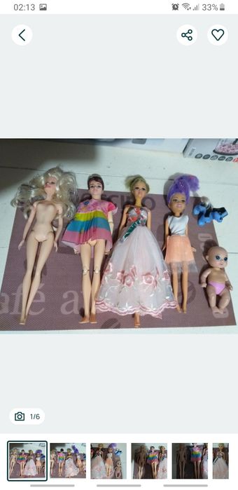 Lot De Papusi Fetite Si alte.Jucari Barbie