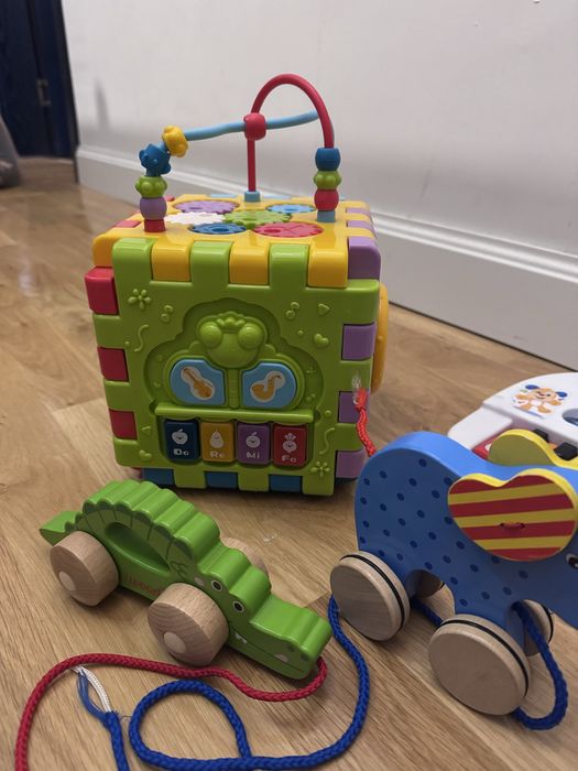 Детски играчки, сортери- дървени и други