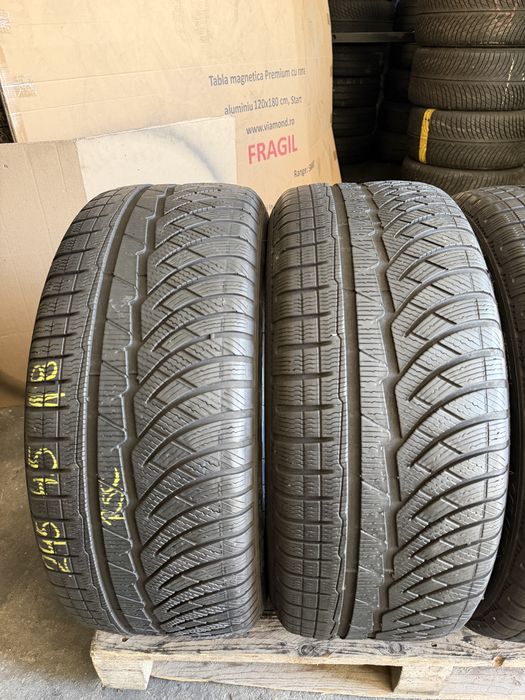 4 anvelope iarna 245/45/18 , Michelin , RunFlat , DOT 2023 !