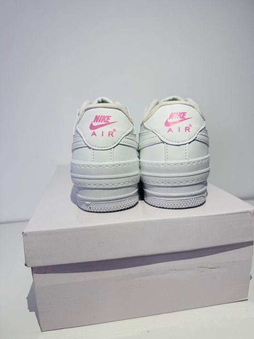 Nike AF1 alb cu roz