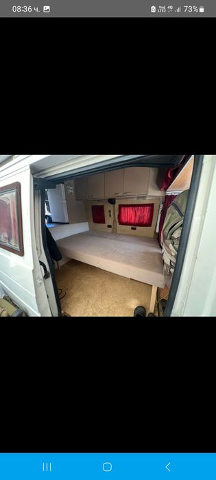 Бус - кемпер, за къмпинг и риболов