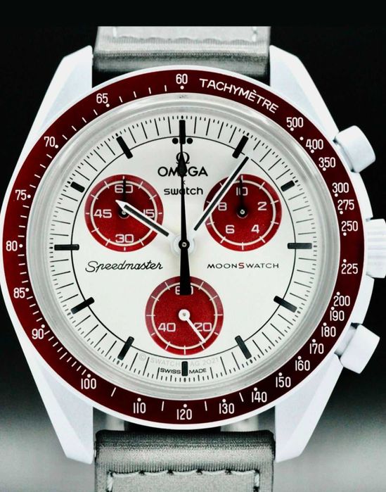 Swatch x Omega Bio Ceramic Moonswatch Mission to Pluto