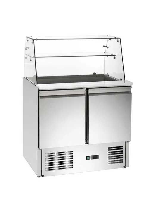 Green Frost S900SQ - Saladeta cu 2 usi/Vitrina expunere 2 usi