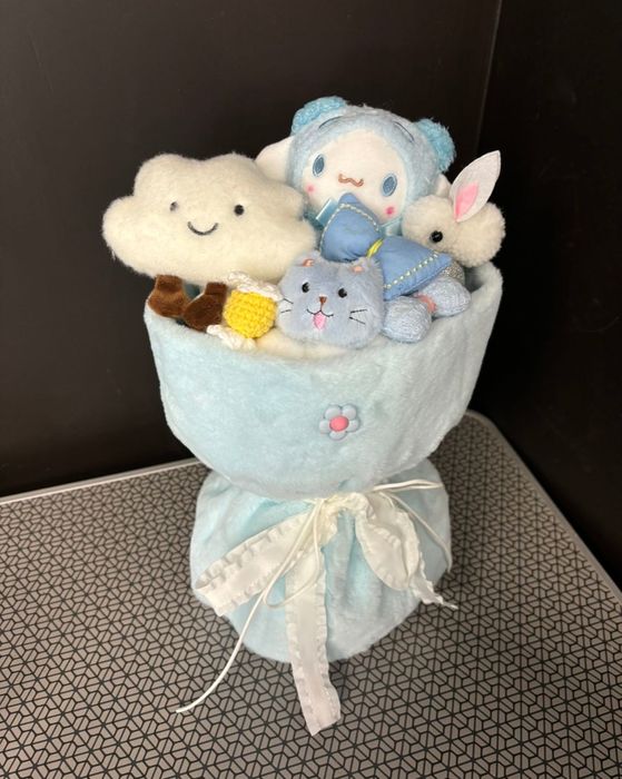 Плюшен букет от играчки