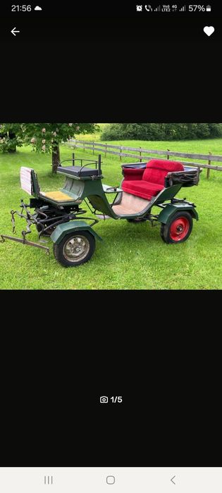 Trasaura/caleasca pentru 2 cai(6 locuri)