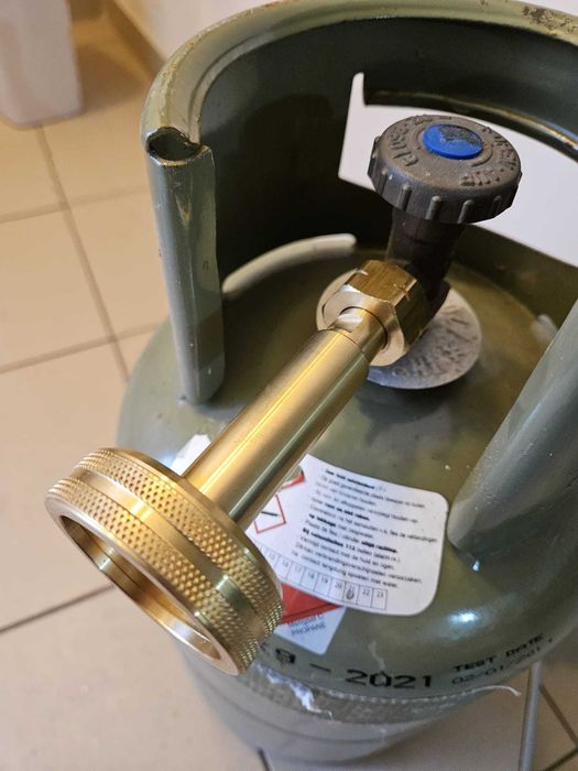 Incarcare accesoriu GPL adaptor gaz butelie