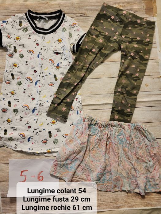 Loturi haine 5-6 ani H&M rochii bluze