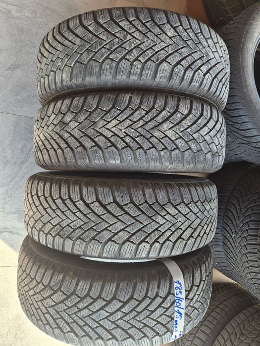 Vând cauciucuri 185/60/15 M+S set complet imp Germania//Continental//