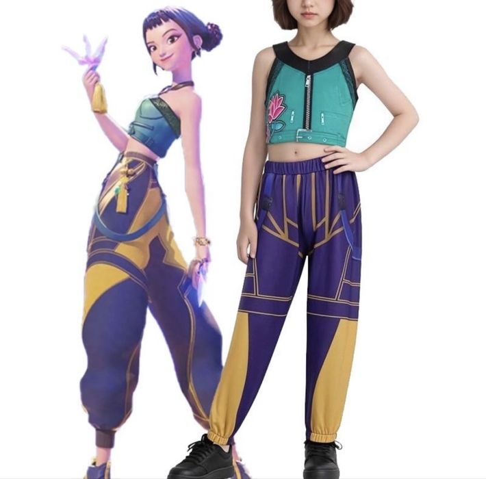 Детски костюм K-POP Demon hunters Кей Поп, Rumi/Zoe/Mira Руми Мира