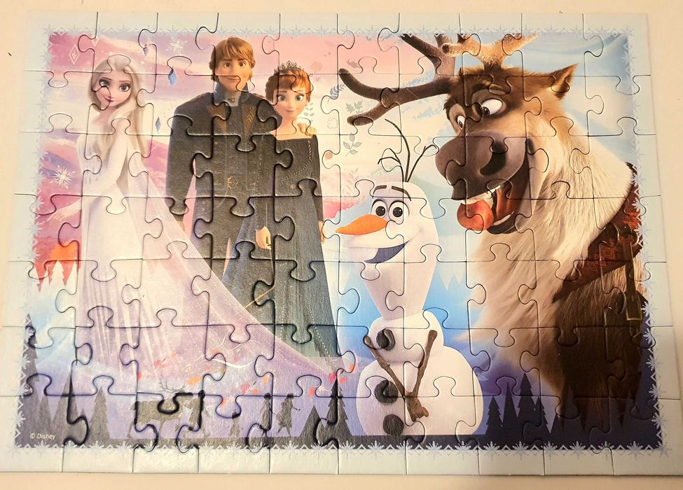 Пъзел Елза 4в1 Trefl, Замръзналото кралство